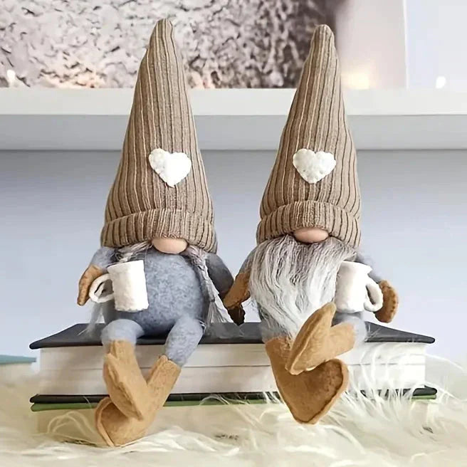 Avelena | 2-Pack: Kaffee Gnom Plüschpuppe