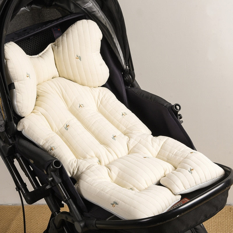 Avelena | Bequemes Kinderwagenkissen mit Stilvollen Drucken