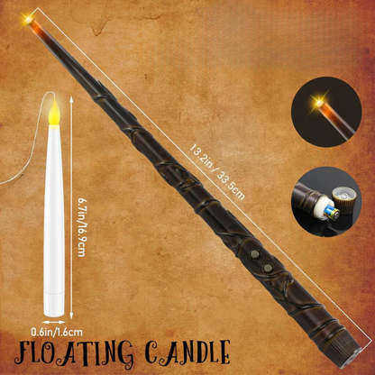 Avelena | Schwebende LED Kerzen - MagicGlow - Von Harry Potter Inspiriert - Schaffe eine Magische Atmosphäre