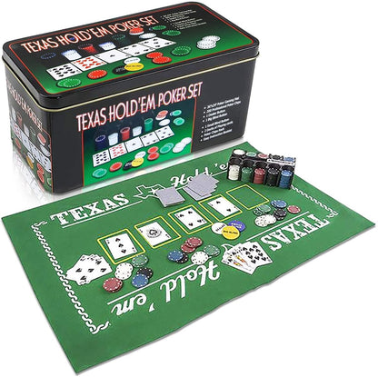 Avelena | 200 Pokerchips Texas Hold'Em Pokerchips Set