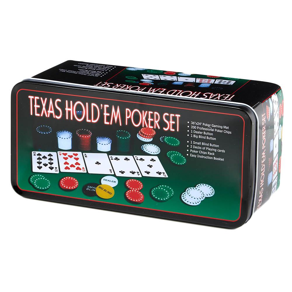 Avelena | 200 Pokerchips Texas Hold'Em Pokerchips Set