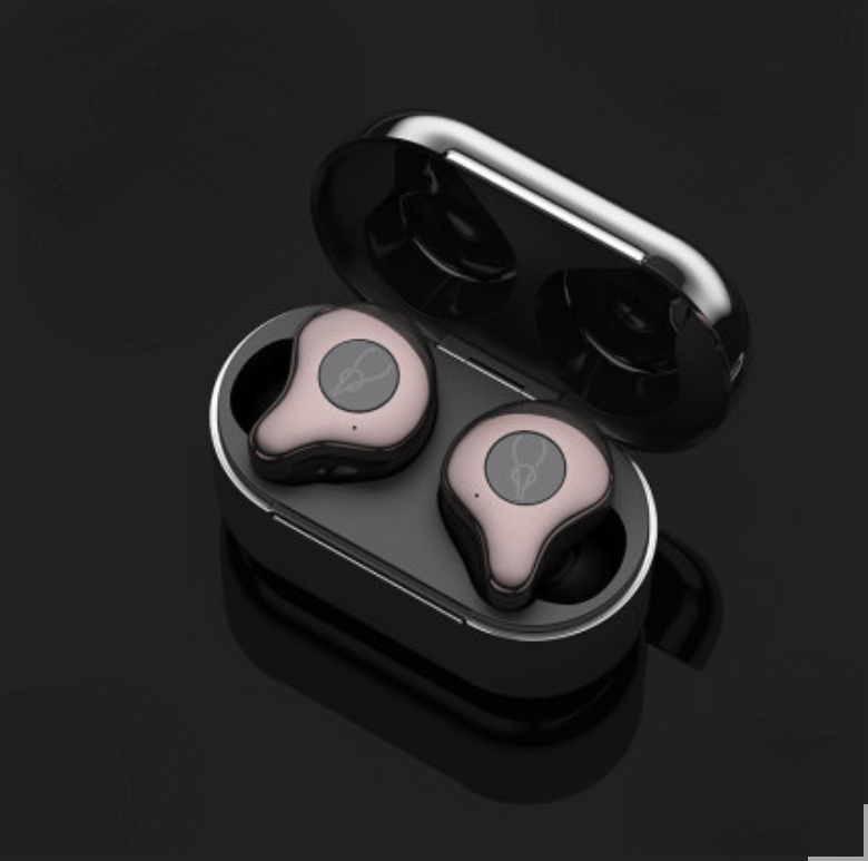 Avelena | Bluetooth5.0 TWS True Wireless Mini In-Ear Kopfhörer mit ultra langer Standby-Zeit, bilateraler Stereo, aktiver Geräuschunterdrückung, IPX5 wasserdicht, niedrige Latenz, zum Lernen, Sport, Musik hören, Anrufe tätigen