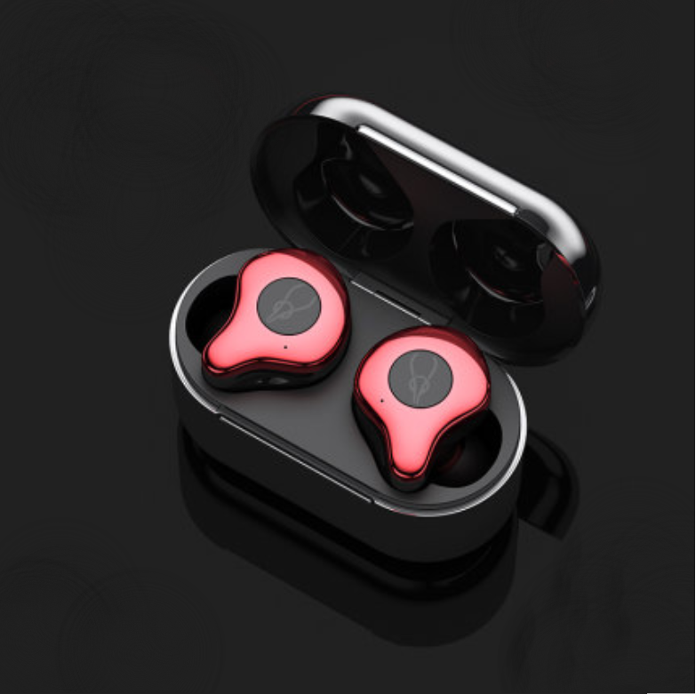 Avelena | Bluetooth5.0 TWS True Wireless Mini In-Ear Kopfhörer mit ultra langer Standby-Zeit, bilateraler Stereo, aktiver Geräuschunterdrückung, IPX5 wasserdicht, niedrige Latenz, zum Lernen, Sport, Musik hören, Anrufe tätigen