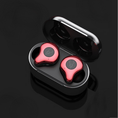 Avelena | Bluetooth5.0 TWS True Wireless Mini In-Ear Kopfhörer mit ultra langer Standby-Zeit, bilateraler Stereo, aktiver Geräuschunterdrückung, IPX5 wasserdicht, niedrige Latenz, zum Lernen, Sport, Musik hören, Anrufe tätigen