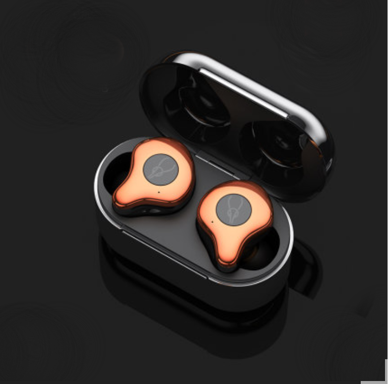 Avelena | Bluetooth5.0 TWS True Wireless Mini In-Ear Kopfhörer mit ultra langer Standby-Zeit, bilateraler Stereo, aktiver Geräuschunterdrückung, IPX5 wasserdicht, niedrige Latenz, zum Lernen, Sport, Musik hören, Anrufe tätigen