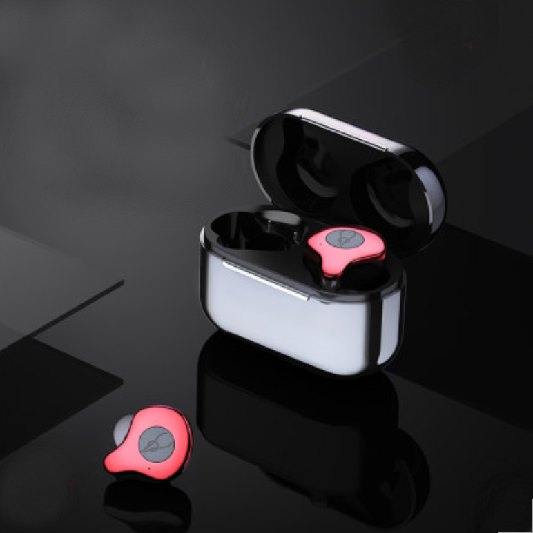 Avelena | Bluetooth5.0 TWS True Wireless Mini In-Ear Kopfhörer mit ultra langer Standby-Zeit, bilateraler Stereo, aktiver Geräuschunterdrückung, IPX5 wasserdicht, niedrige Latenz, zum Lernen, Sport, Musik hören, Anrufe tätigen