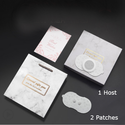 Avelena | Tragbarer wiederaufladbarer intelligenter Mini-Massager mit Puls-Massage, 6 Modi und 10 Intensitäten für Arbeit, Unterhaltung, Fahren und Reisen