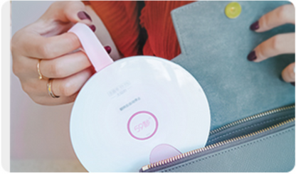 Avelena | Tragbarer Smart UV Sterilisator mit Gravitationserkennung, automatischer Abschaltung, 19 Sekunden schnelle Sterilisation, 5 LEDs und smarter Kindersicherung, geeignet zur Desinfektion von Geschirr, Zahnbürsten und mehr