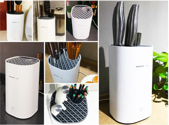 Avelena | Automatischer intelligenter Desinfektions-Trockengriff mit UV-Desinfektion, Hochtemperaturtrocknung, großem Fassungsvermögen, waschbarem Modul & Energieeinsparung