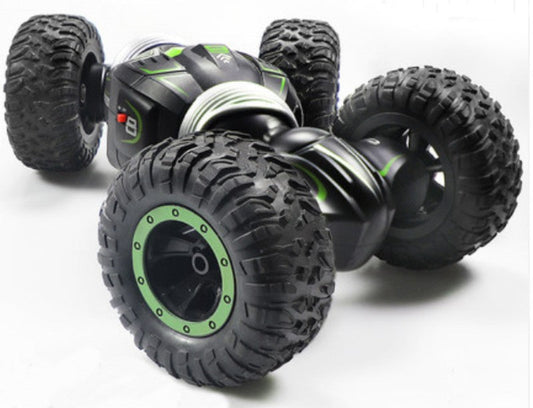 Avelena | Wiederaufladbares 4WD Stunt Offroad-Fernbedienungsauto mit Lithiumbatterie, Gummi-Vakuumreifen, geeignet für das Fahren auf verschiedenen holprigen Straßen, für Erwachsene und Kinder