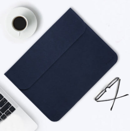 Avelena | Tragbare ultra-dünne Laptop-Hülle, mit schlankem Design, zartem Flausch und unsichtbarem Magnetverschluss