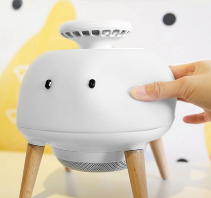 Avelena | Elektronischer Indoor-Physikalischer Moskito-Killer mit 360¬∞ Ringlicht, intelligentem lichtempfindlichem System, Schreibtischlampenmodus und niedrigem Geräuschpegel, für Zuhause, Küche, Schlafzimmer & Büro