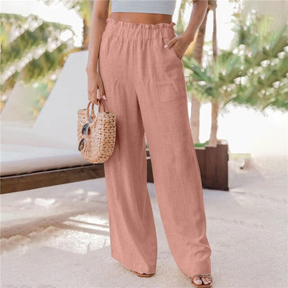Avelena | Klassische Hose mit Weitem Bein
