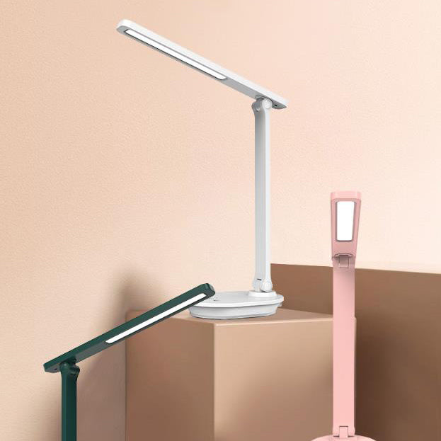 Avelena | Moderne doppelte faltbare Augenpflege kabellose wiederaufladbare LED Schreibtischlampe