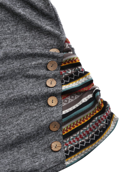 Avelena | Lässiger Tribal-Hoodie