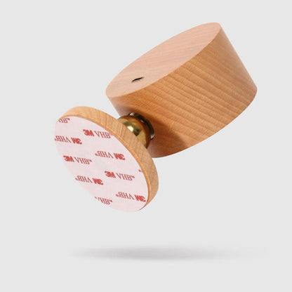 Avelena | Einfache Holz USB wiederaufladbare Touch-Magnet LED Nachtlicht Wand Sconce Lampe