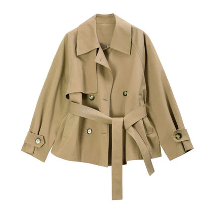 Avelena - casual Gürtel Trenchcoat