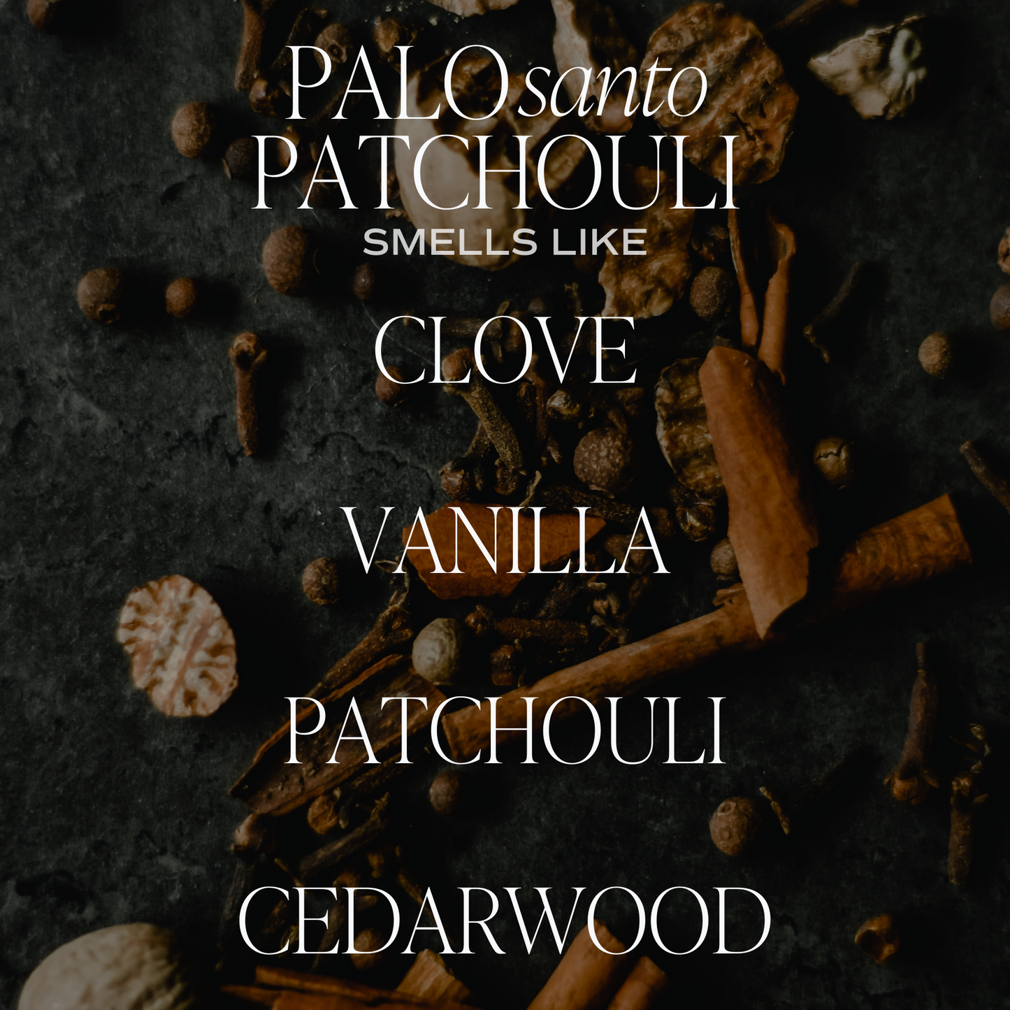 Avelena | Palo Santo Patchouli Soja Kerze Weißes Glas 11 Oz