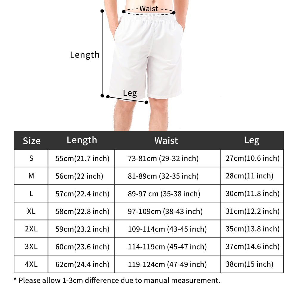 Avelena | Otto Herren All Over Print Shorts