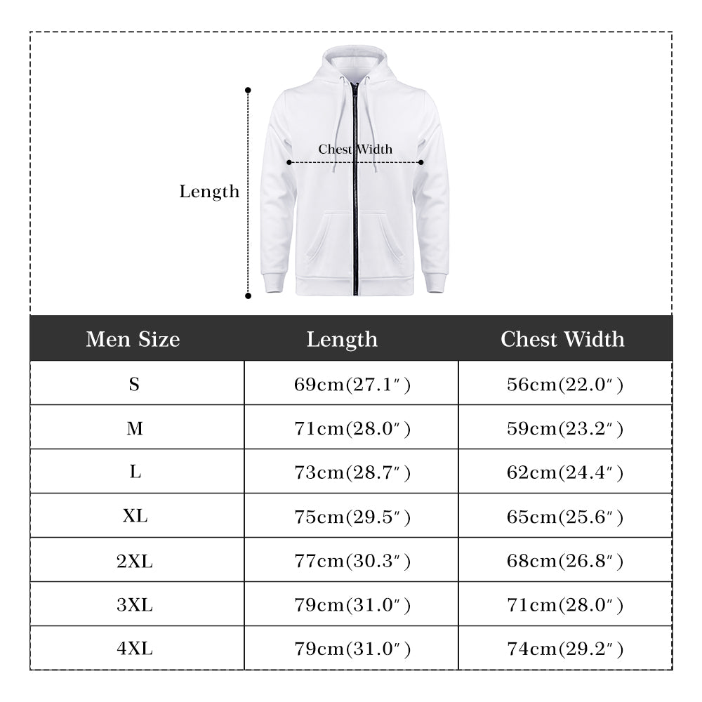 Avelena | Jack All Over Print Zip Up Hoodie