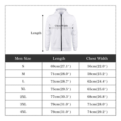 Avelena | Jack All Over Print Zip Up Hoodie