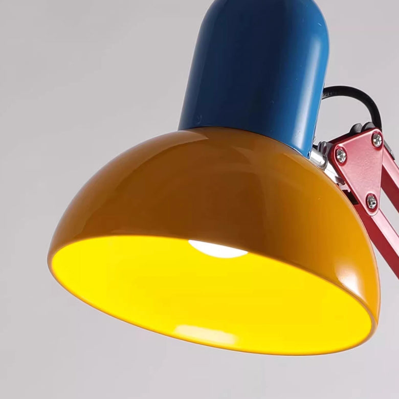 Avelena | Moderne Einfachheit Eisen Halbrund 1-Lampe Stehlampe für Schlafzimmer