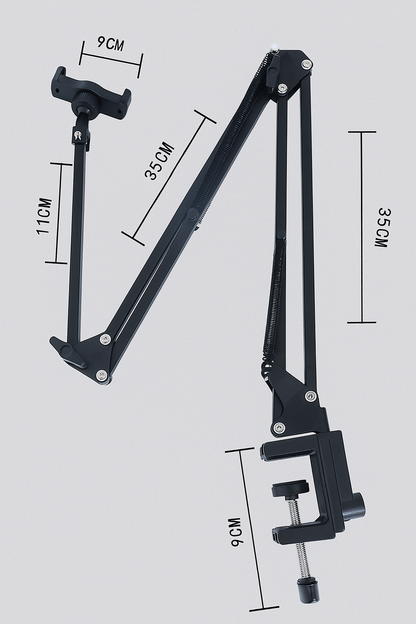 Avelena | Bettina – Verstellbare Tablet-Halterung für Bett, Schreibtisch & Couch | Ergonomisch & Universelle Passform