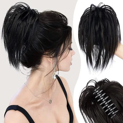 Avelena | Messy Ponytail Clip Verlängert Das Haar