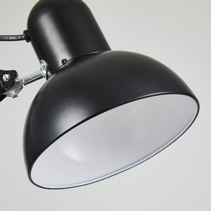 Avelena | Moderne minimalistische ausziehbare Tischlampe mit langem Arm und Clip aus ABS mit 1 Licht für das Schlafzimmer