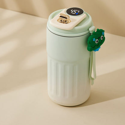 Avelena | Edelstahl  Kaffebecher mit LED Temperatur Anzeige 450 ML