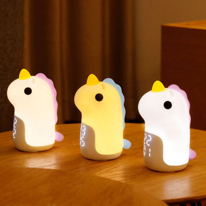 Avelena | Unilora DreamLight Wecker | Einhorn Design | Timer & LED Nachtlicht | Kinderzimmer-Deko