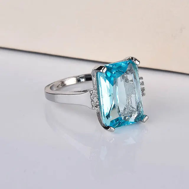 Avelena | Strahlende Paraiba Edesteinringe für Damen