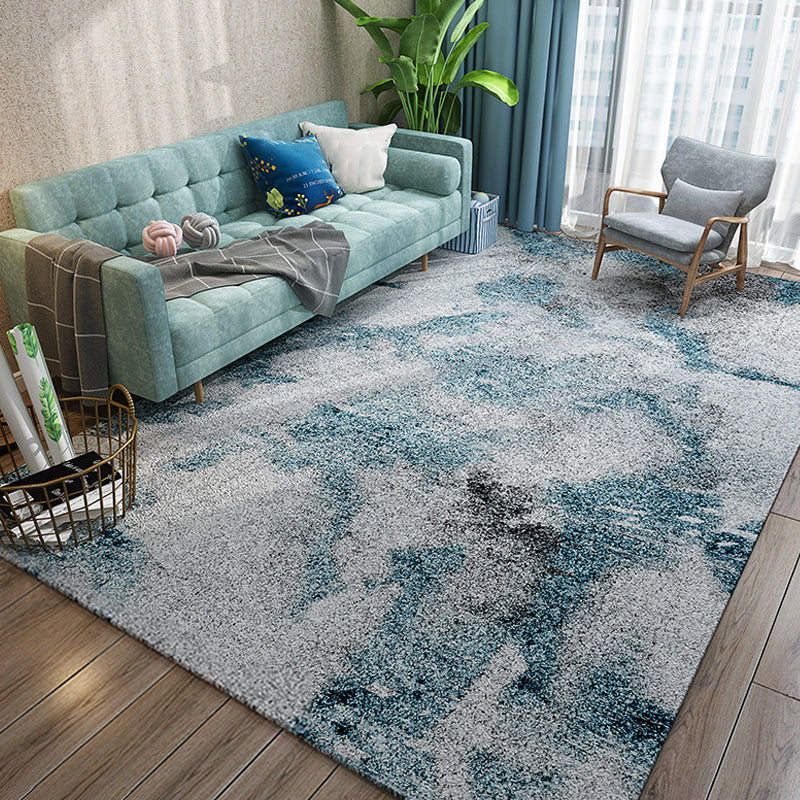 Avelena | Chic Postmodernismus Teppich Multi Color Steampunk Teppich Synthetik Haustierfreundlich Fleckenresistent Rutschfeste Unterlage Teppich für Zuhause