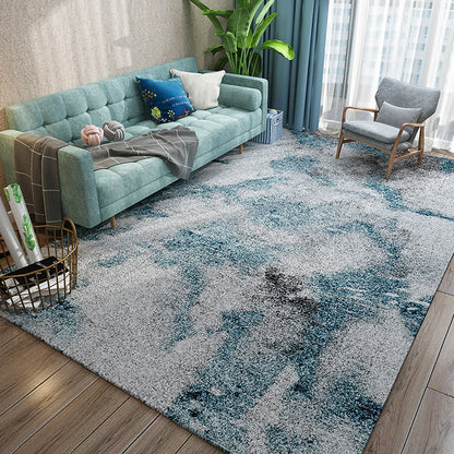 Avelena | Chic Postmodernismus Teppich Multi Color Steampunk Teppich Synthetik Haustierfreundlich Fleckenresistent Rutschfeste Unterlage Teppich für Zuhause