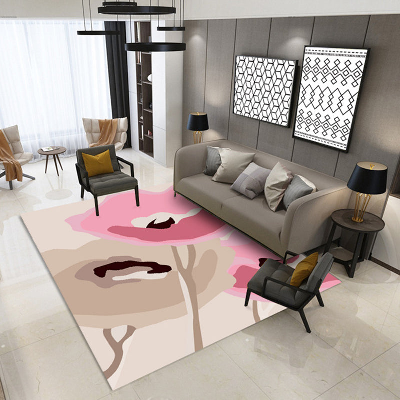 Avelena | Multicolor 3D Optische Illusionen Teppich Polyester Modern Innen Teppich Rutschfeste Rückseite Fleckenresistent Haustierfreundlicher Teppich für Zuhause