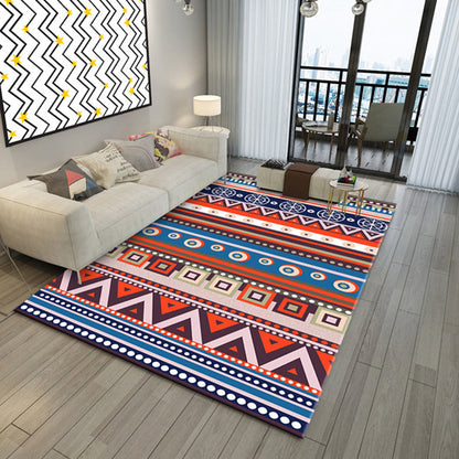 Avelena | Multicolor 3D Optische Illusionen Teppich Polyester Modern Innen Teppich Rutschfeste Rückseite Fleckenresistent Haustierfreundlicher Teppich für Zuhause