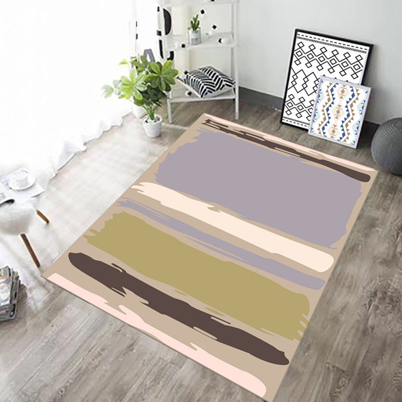 Avelena | Multicolor 3D Optische Illusionen Teppich Polyester Modern Innen Teppich Rutschfeste Rückseite Fleckenresistent Haustierfreundlicher Teppich für Zuhause