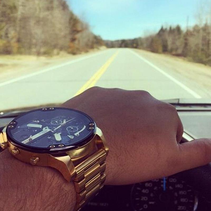 Avelena | Edelstahl Chronograph Quarz Uhr