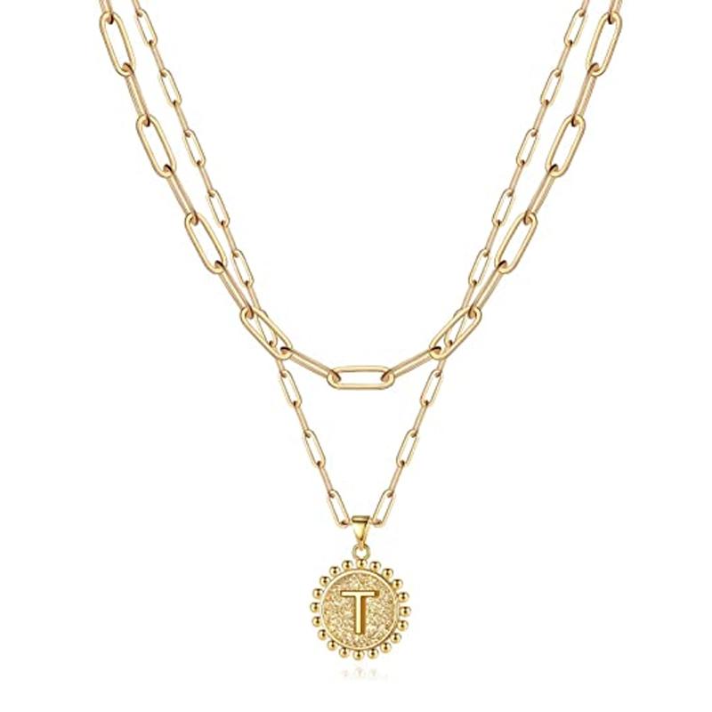 Avelena | Gold Initialhalsketten Für Frauen