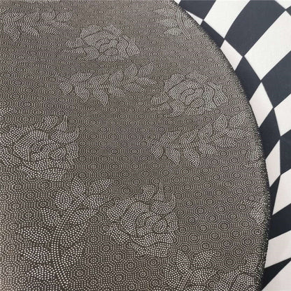 Avelena | Lässiger 3D Geo Teppich Schwarz-Weiß Kreativ Bereich Teppich Polyester Antirutsch Unterlage Maschinenwaschbar Innen Teppich für Badezimmer