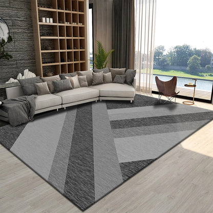 Avelena | Novelty Parlor Teppich Mehrfarbig Geometrisches Muster Innen Teppich Baumwollmischung Rutschfest Haustierfreundlicher Teppich