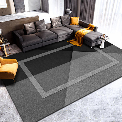 Avelena | Novelty Parlor Teppich Mehrfarbig Geometrisches Muster Innen Teppich Baumwollmischung Rutschfest Haustierfreundlicher Teppich