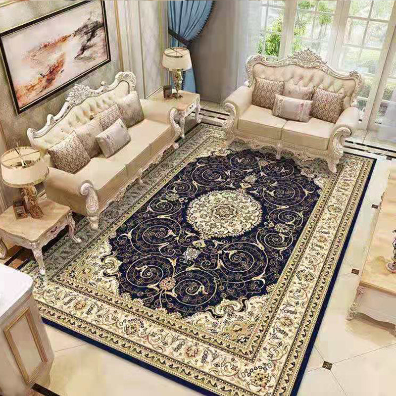 Avelena | Americana Home Teppich Multi Colored Gedruckter Teppich Polyster Rutschfeste Unterlage Pflegeleichter Teppich