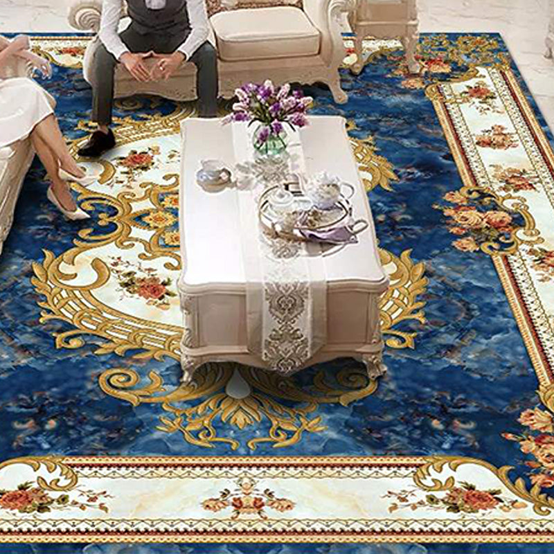 Avelena | Americana Home Teppich Multi Colored Gedruckter Teppich Polyster Rutschfeste Unterlage Pflegeleichter Teppich