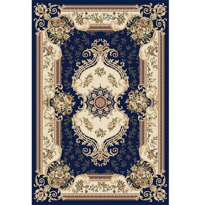 Avelena | Americana Home Teppich Multi Colored Gedruckter Teppich Polyster Rutschfeste Unterlage Pflegeleichter Teppich