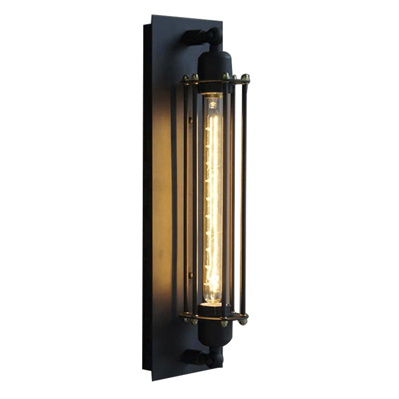 Avelena | Industrielle Flöten Wandlampe