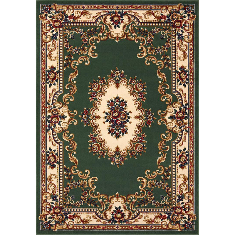 Avelena | Olden Floral Printed Rug Mehrfarbiger Synthetik Bereich Teppich Haustierfreundlich Pflegeleicht Indoor Teppich für das Wohnzimmer