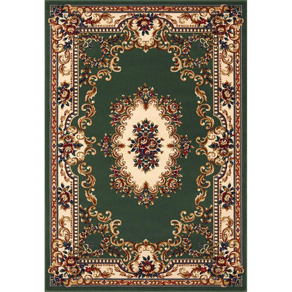 Avelena | Olden Floral Printed Rug Mehrfarbiger Synthetik Bereich Teppich Haustierfreundlich Pflegeleicht Indoor Teppich für das Wohnzimmer