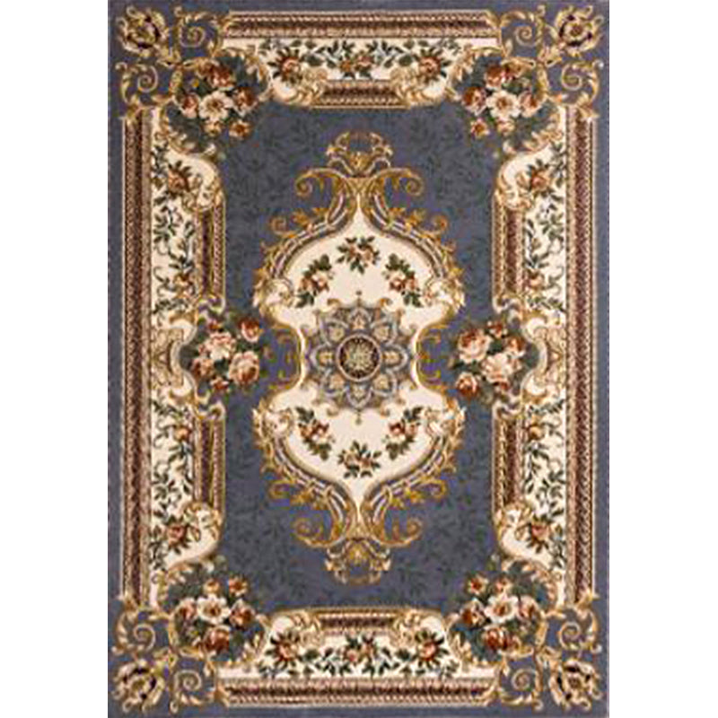Avelena | Olden Floral Printed Rug Mehrfarbiger Synthetik Bereich Teppich Haustierfreundlich Pflegeleicht Indoor Teppich für das Wohnzimmer