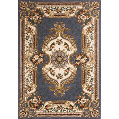 Avelena | Olden Floral Printed Rug Mehrfarbiger Synthetik Bereich Teppich Haustierfreundlich Pflegeleicht Indoor Teppich für das Wohnzimmer